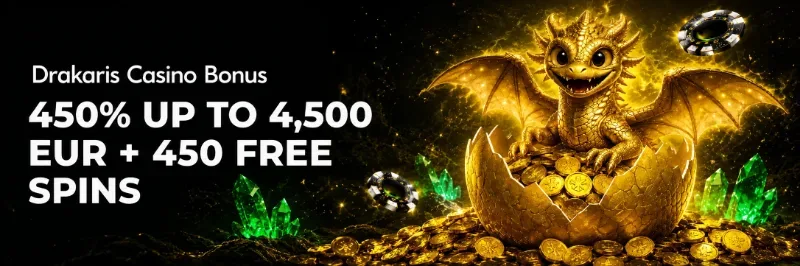 Drakaris Casino welcome package